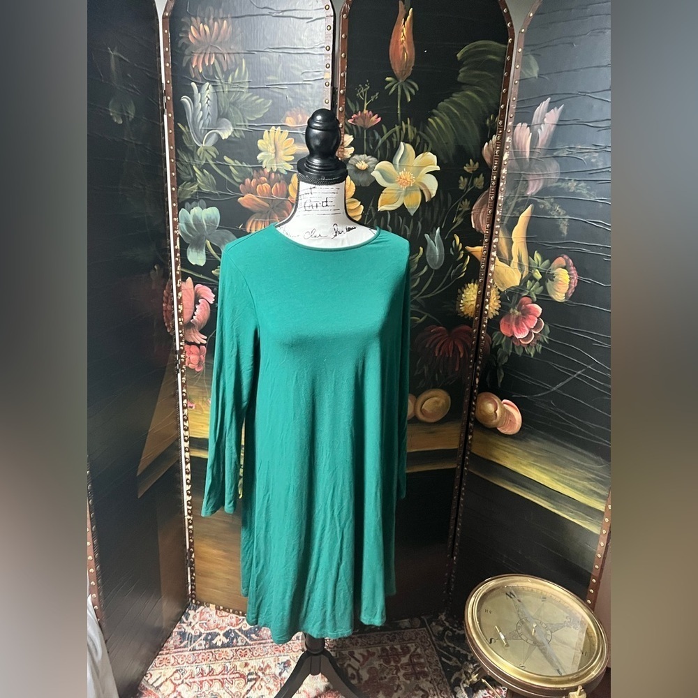 Old Navy Green Women's Tunic Dress (D4)